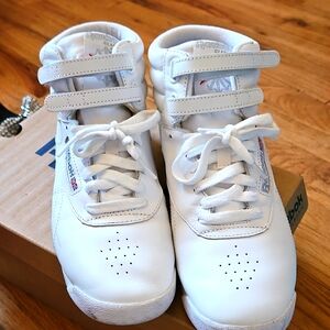 Reebok classic white sneakers
